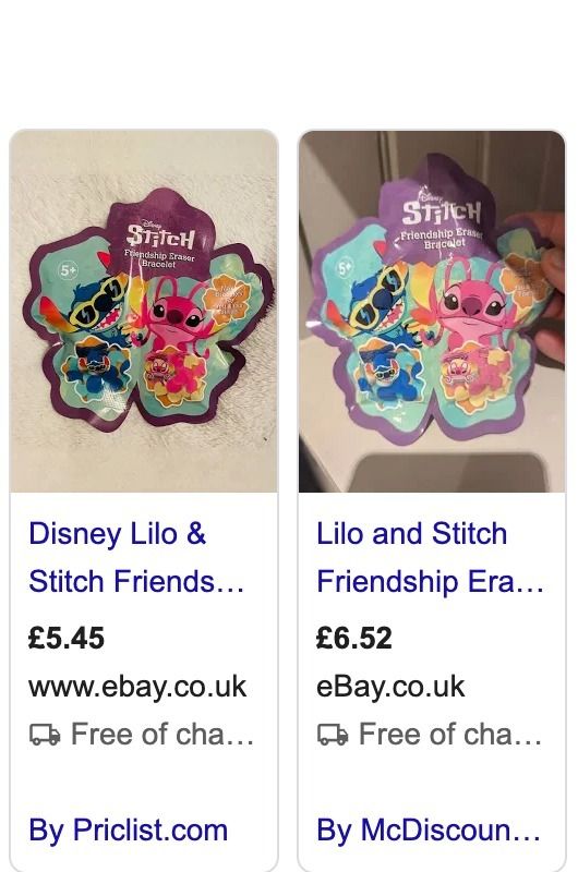 Lilo And Stitch Friendship Eras Bracelet Set